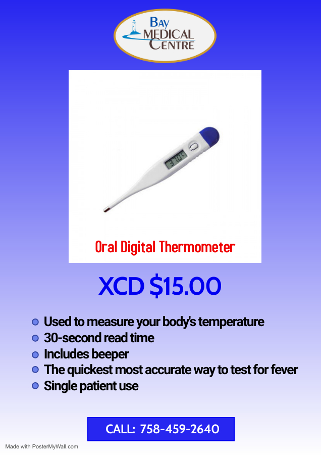 PosterMyWall Digital Thermometer